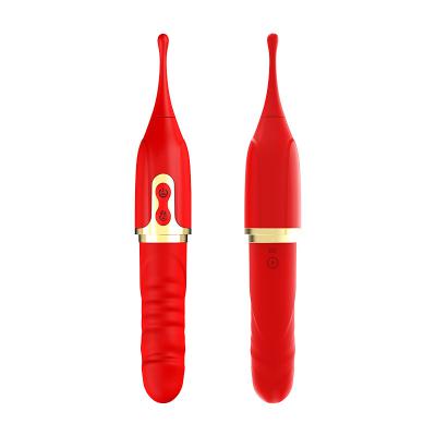 Heating Pussy Orgasm G Spot Clitoris Stimulator Clit Vibrator Climax Vibrators  For Woman
