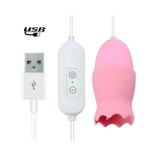 Licking Vibrating Female Nipple Sucking Clitoral Stimulator Oral Tongue Vibrator  For Women