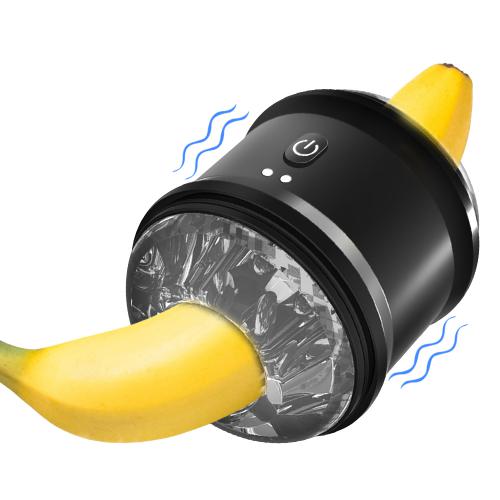 Masturbators For Men Open Ended Penis Massage Strong Vibrator Male Masturbator Cup