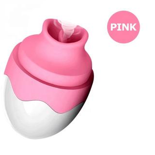 Oral  Clitoris Sucker Tongue-like Vibrator Nipple Breast Massager Egg-shaped Vibrators For Sucking Licking Stimulation