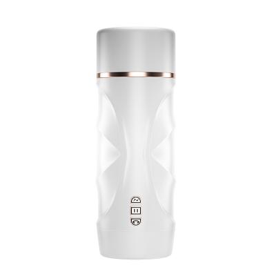 Real Automatic Sucking Male Masturbation Cup Oral Vagina  Suction Vibrator Masturbator Men Sex Machine