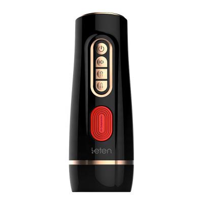 Real Feeling Vagina Pussy Male Masturbator Interactive Heating Sex Moaning 10 Mode Vibration Machine   For Men