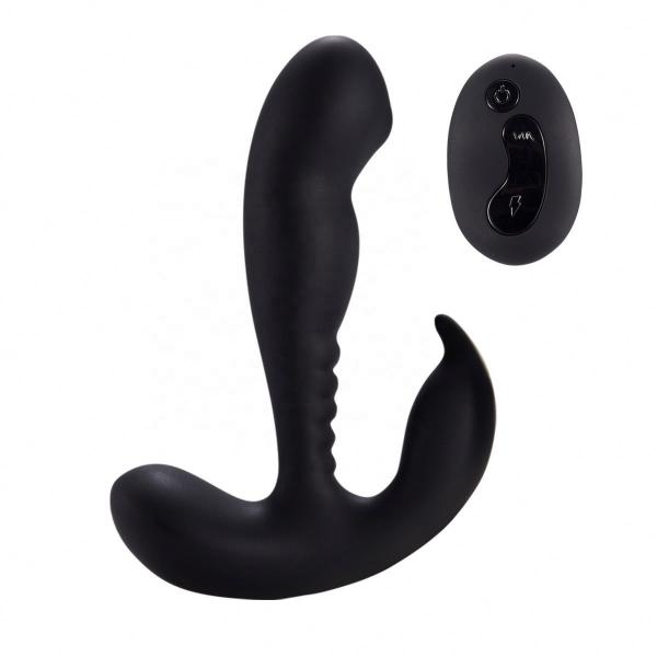 Silicone Anal Vibrator Prostate Massager  For Women Men Remote Control Vibrating Butt Plug