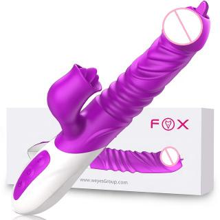 Telescopic Vibrators For Woman Vagina Sucking Vibrator Dildo  Wand Massager Anal G Spot Clitoris Stimulator