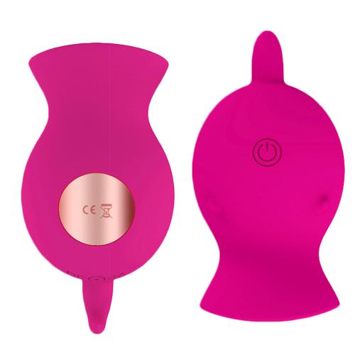 Tongue Lick Clitoris Vibrator 10 Speeds G Spot Stimulator Nipple Massager Oral  For Women