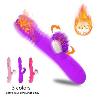 Tongue Licking Rotation  Usb Rabbit Vibrators G Spot Clitoris Stimulator Massager Erotic  Sex For Women