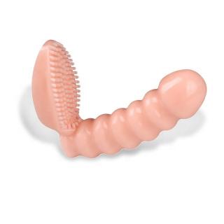 Wholesale Erotic  Women Clitoral Massager Vaginal G Spot Dildo Finger Vibrator