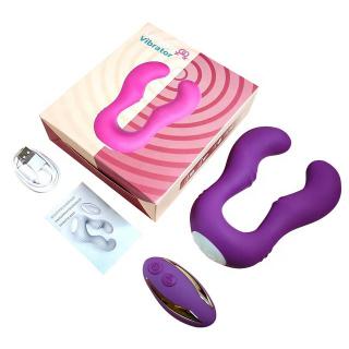 Wireless Remote Control G Spot Vibrator Female Masturbation Vibrating Dildo Vibrators   For Woman