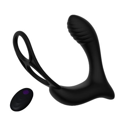 Wireless Vibrating Anal Plug Vibrator Men  Electric Shock Penis Stimulator Butt Prostate Massage Machine