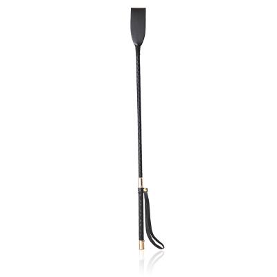 Bdsm  Paddle Flogger Spanking Black Crop Stainless Steel Sex Whip Faux Leather Sm  Bondage Gear Rope