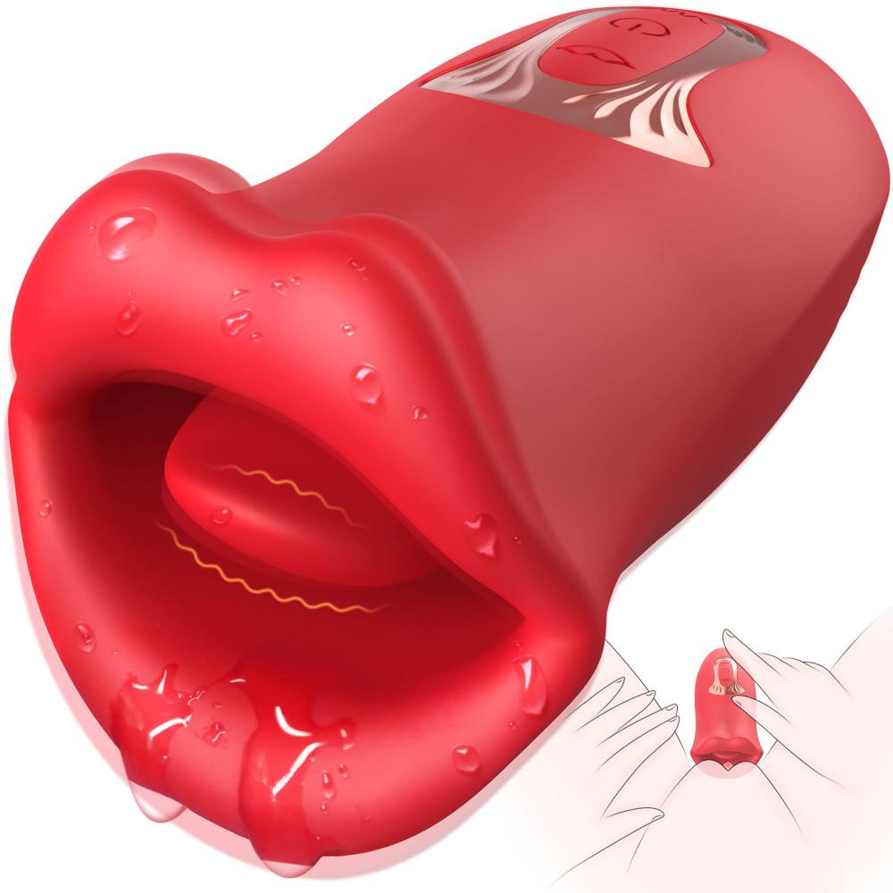 Mini Usb-powered   10-mode Clitoral Vibrator Dildo 10-french Kissing Modes For Women