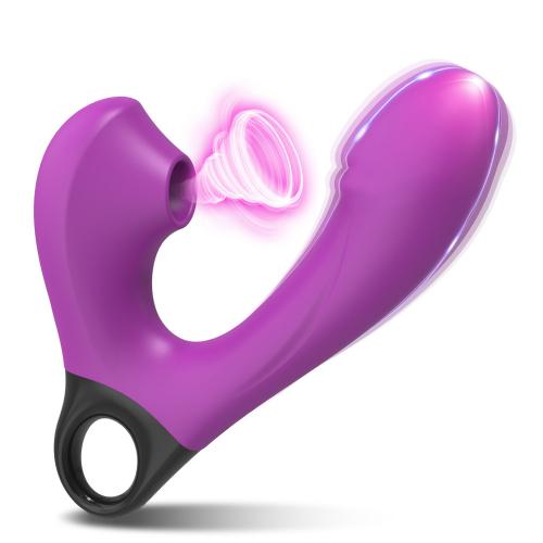 2-in-1 Realistic Dildo Vibrator With 15 Vibration Modes Clitoralis Stimulator For Women And Men