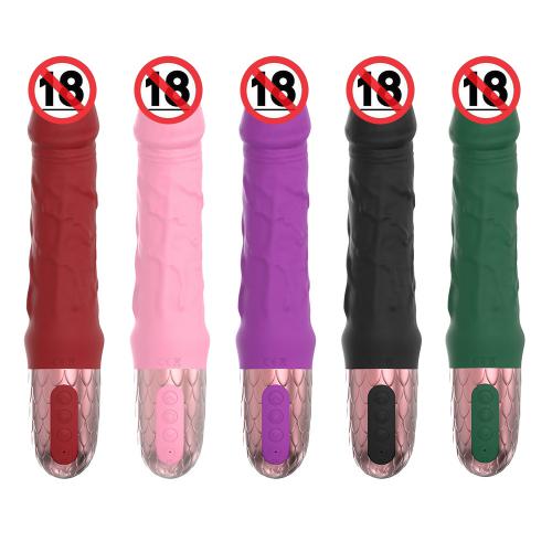 Best Selling 10-vibration Silicone   Real Dildo Vibrator For Women Big Size S