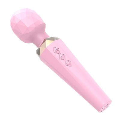Factory Supported Mini Usb Powered  Av Massage Stick One Generation Source Crystal Vibrator For Vaginal Use 10 Speed