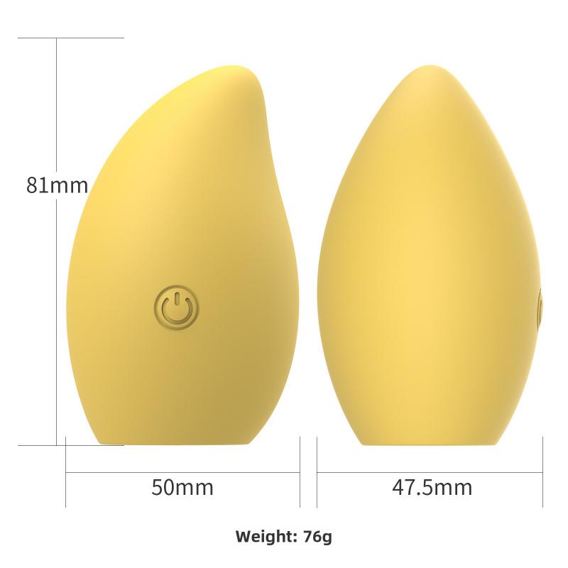 Hot New Female  Banana Pear Mango Vibrator With Multi-vibration Feature Usb Power Supply And Magnetic Charging Base