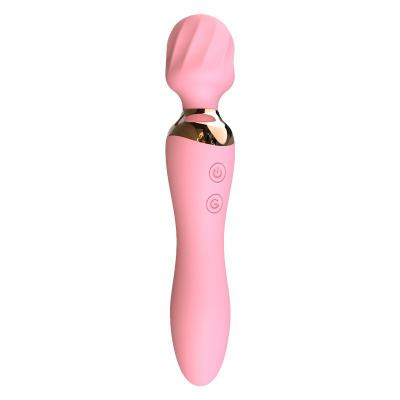 Hot Sale Double Shock Vibrator Female  With Heating Av Wand Massager Anal Masturbators
