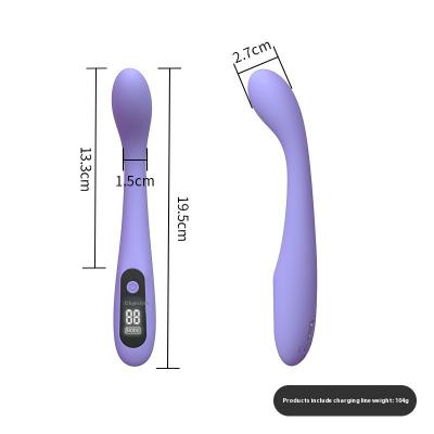 Lcd Digital Display  Dildo Vibrator Trendy G-spot Gadget For Couples Shared Orgasm Sex  Women