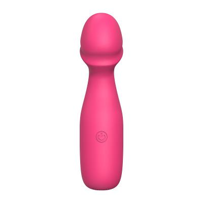 New Mini Av Vibrator Silicone   For Female Masturbation Direct Factory Supply With Usb Power One Piece Hair Design