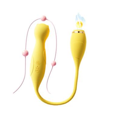 Portable Silicone Dildo Nipple Clitoral Stimulation Rose Vibrator Usb Power Supply Female Masturbation