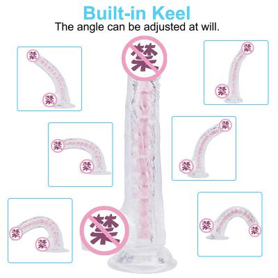 Realistic Thrusting Dildo Soft   Penis Squirting Huge Tpe Silicone For Men And Women Suction Cup 100%yes