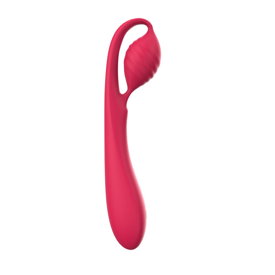 Soft Silicone G-spot Vibrator Clitoral Stimulator Waterproof   Women Featuring Breast Massager Vibrating Dildo