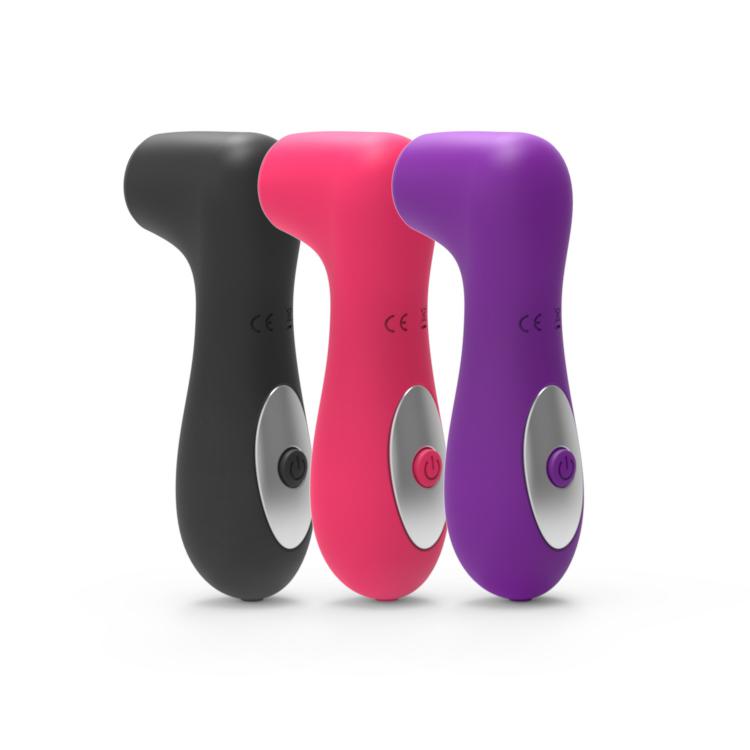Usb Charging Mini Silicone Rose Vibrator   Dildo For Female Masturbation Foreign Trade