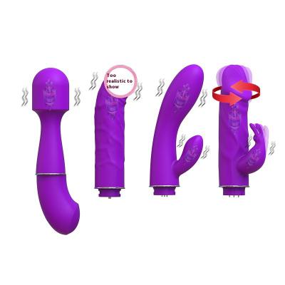Usb Power Supply   Female Realistic Dildo Vibrator Massage Wand Av For Masturbation Teasing Vaginal Vibrators