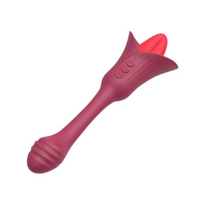 Usb Powered Erotic Tongue Vibrator G-spot   Dildo For Women's Vaginal Pleasure