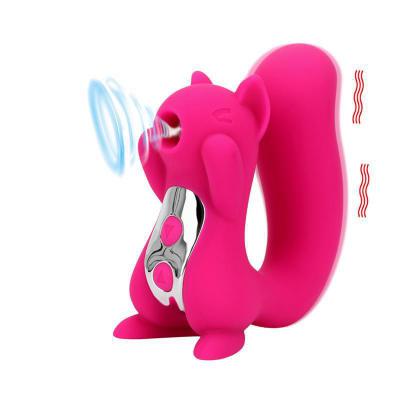 Usb-powered Squirrel Clitoral Sucking Dildo Vibrator Bullet Sex  With Unique Design