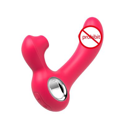 Wholesale 12-frequency Usb Powered   Female Masturbation Dildo Vibrator Sucking Massage Stick For Foreign Trade