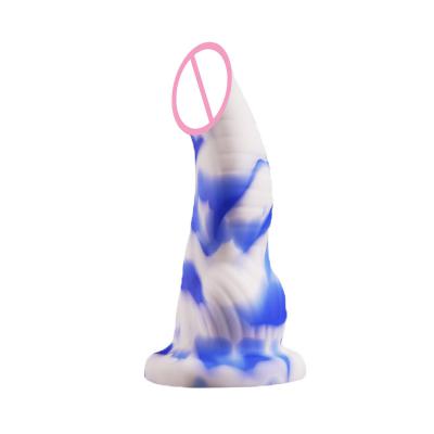 Wholesale  Ancient Mythical Beast Azure Dragon Silicone Dildo Natural Penis   For Men
