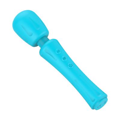 Wholesale New Silicone Charging Av Stick Female Dildo Strong Shock Masturbation Massager Flirting   Vibrator