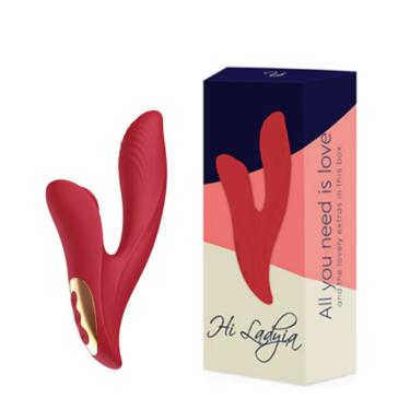 2-in-1 Female Sucking Sex Vibrator Masturbator G-spot Stimulator   Vibrators For Women Clitoral
