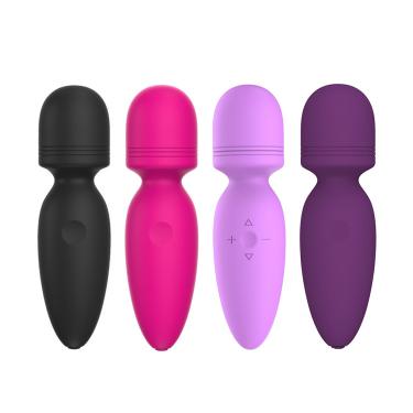 Best Selling Silicone Mini Massager Usb Charging Clitoral Stimulator   10 Frequency Vibrator Av Wand For Women