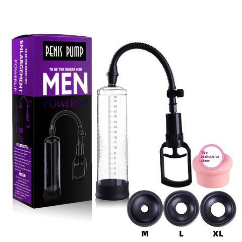 Bobo Training Machine Pull Rod Vacuum Negative Pressure Penis Stretching Enlarger Men
