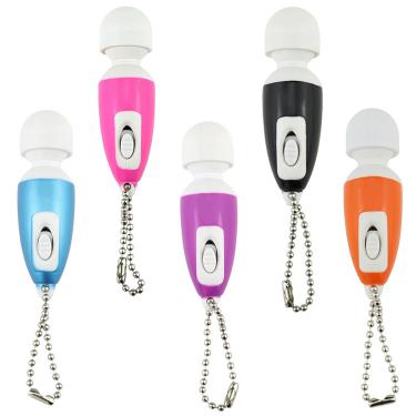 Customized G-spot Mini Vibrator Massager Clitoris Stimulator Keychain Av