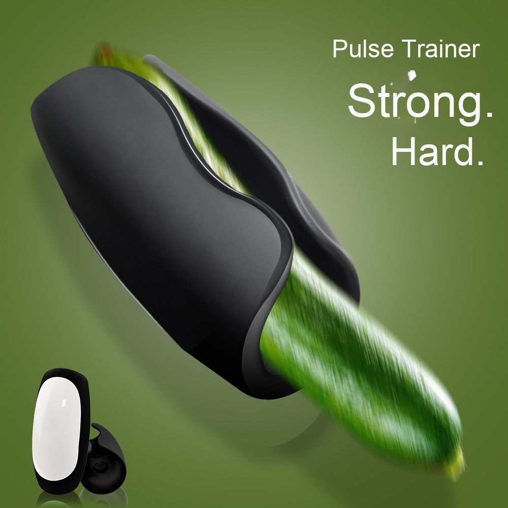 Fully Automatic Electric Penis Exerciser  Training Vibrator In The Form Of An Aircraft Cup With Heating Feature