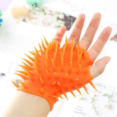 High Quality Fur Masturbation Glove Women Orgasm Finger Flirting Spike Sm Sex Silicone Massage Gloves
