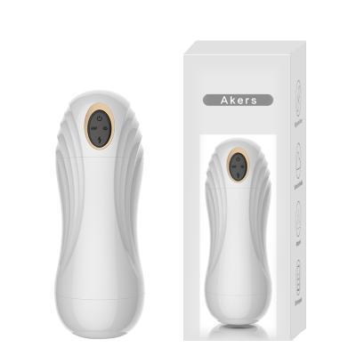 Male  10 Vibration 5 Sucking Piston Masturbation Cup For Men Intelligent Masturbator Electric Automatic Aircraft