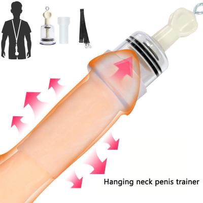 Penis Pump Enlargement Extender Vacuum Cup Leg Belt Hanger Set   For Men Dick Enhancer Stretcher Physical Exerciser