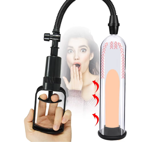 Saxy  Men Penis Pump Vacuum Enlarger For Impotence Aid With Bigger Longer Thicker Up Dildo Enlargement Sex