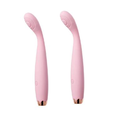 Wholesale Pink G Spot 10 Frequency Av Wand Massager Finger Clitoris Stimulator Nipple Vibrators For Women