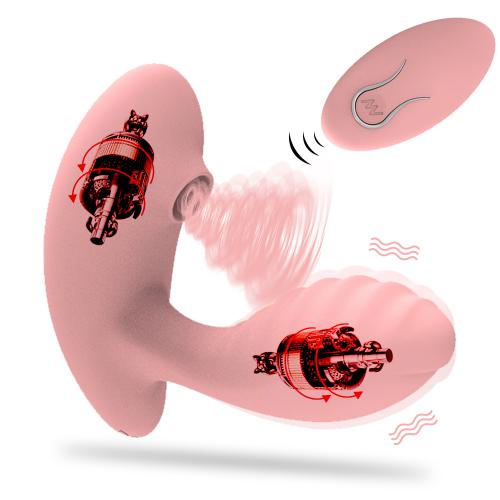 Wireless Remote Control Crazy Shock Sucking Women Wearing Vibrating Panties Tide Water Direct Injection Invisible Wear Vibrator