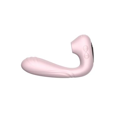 Women Sex Masturbation Massager Clitoral Sucking Double Massage Vibrator Wearable Dildo Stick