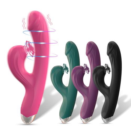 2 In 1 Thursting Dildo Sucker Vibrator For Women Heating Clitoral Sucking G Spot Stimulator Wand  Female