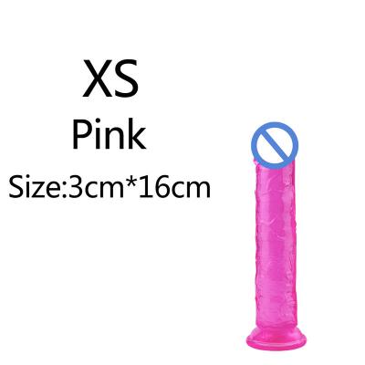 5pcs Male Penis Dildo For Big Soft Plastic Women