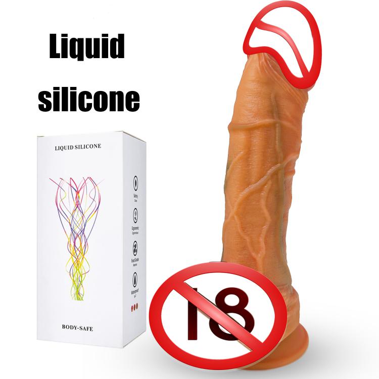 8 Inch Silicone Cock Penis Big Dildo For Women Huge Dildos Sexy  Masturbation