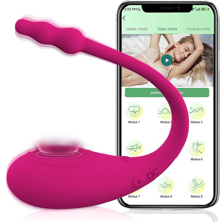 App  Remote Control Couples Vibrator Silicone Clitoral Wearable Panties Vibrador Girl  For Woman