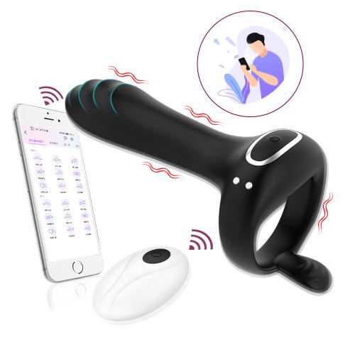 Manufacturer Wholesale App Remote Control Cruise Couple Delay Vibrating Locking Ring Penis Amazon