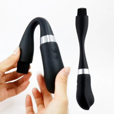 Rechargeable Dildo Vibrator For Woman Masturbation Tools Brush Female Vagina
